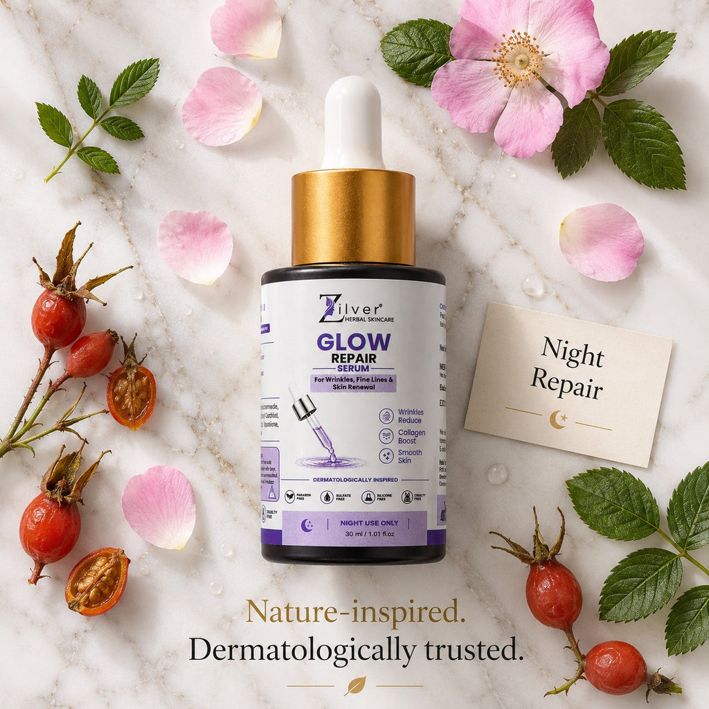 Zilver Glow Repair Serum – For Wrinkles, Fine Lines & Skin Renewal