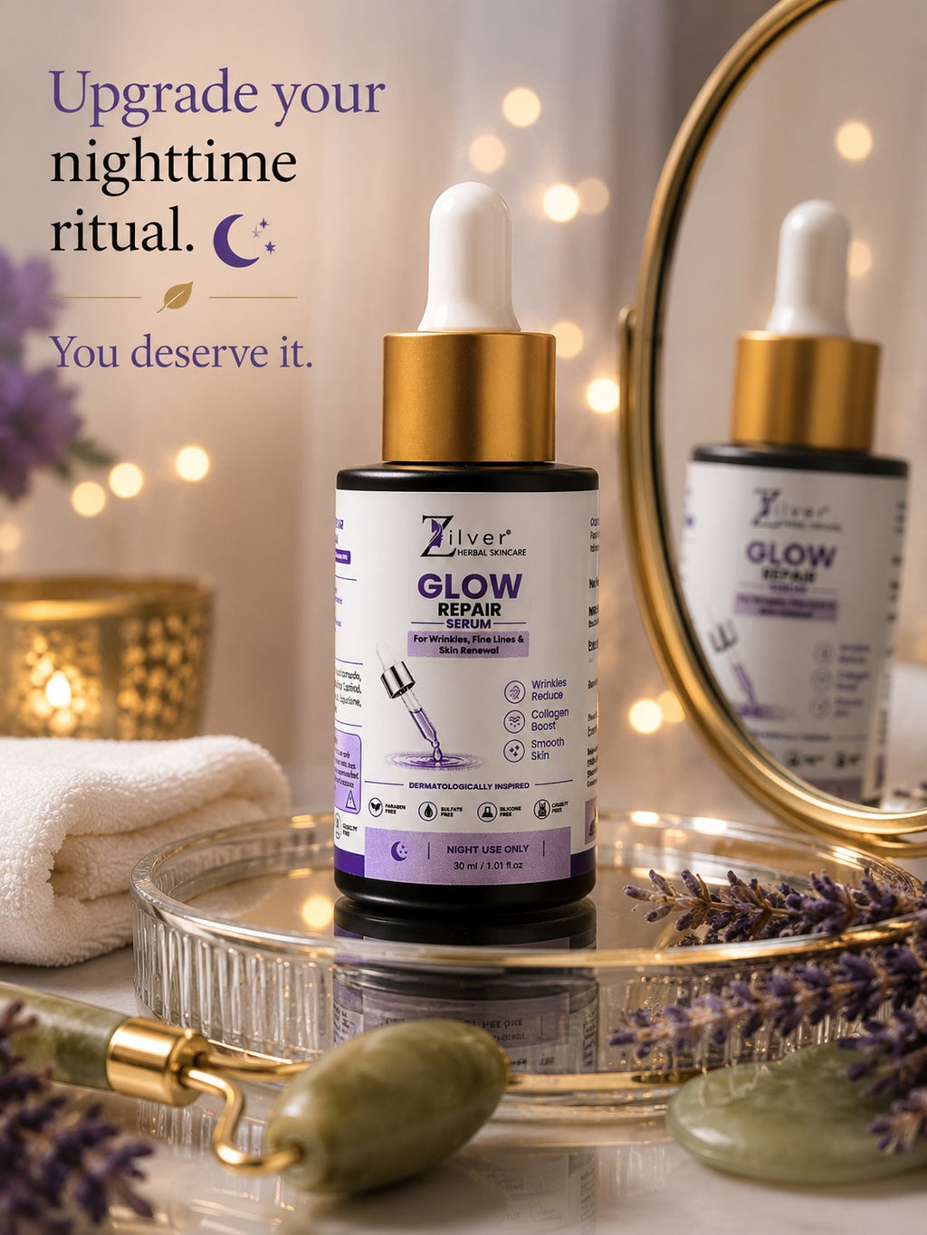 ZILVER Glow Duo – Vitamin C serum + Glow Repair Serum Combo