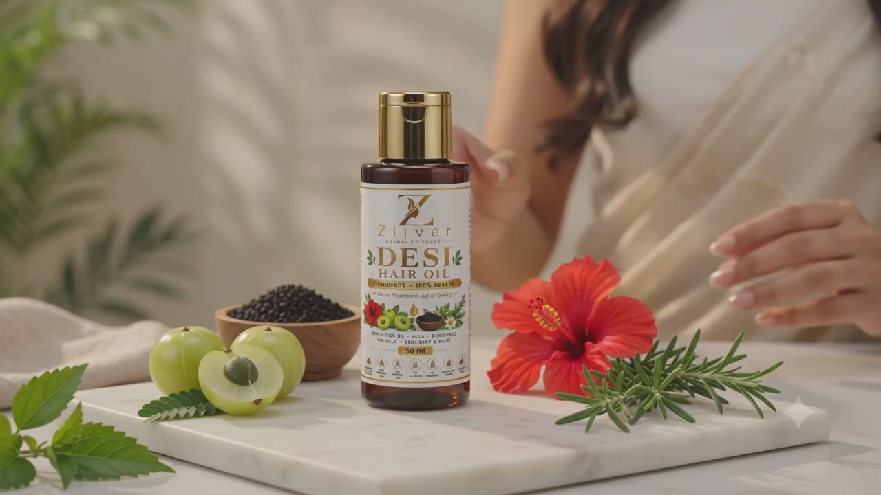 Zilver Desi Hair Oil | Handmade 100% Herbal Hair Oil